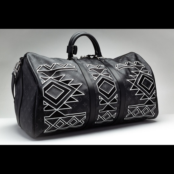 Louis Vuitton keepall 55 monogram eclipse - Picture 2 of 6